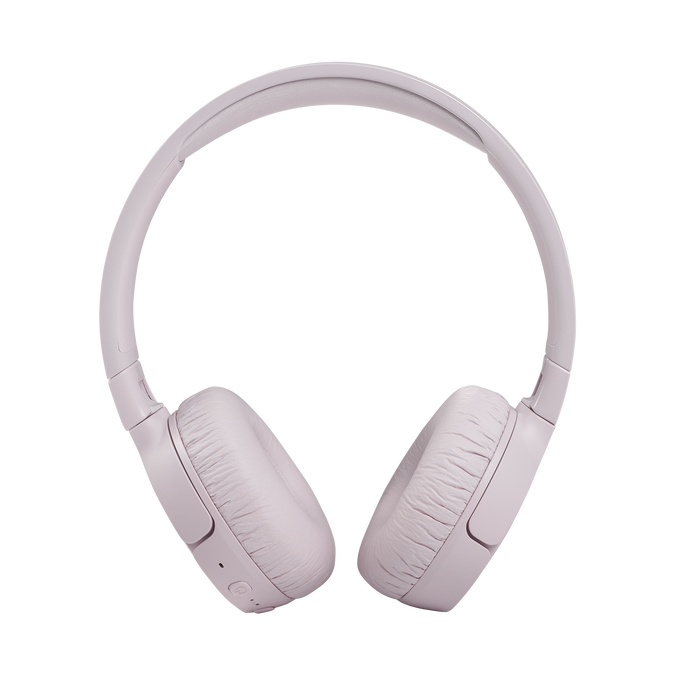 JBL Tune 660NC - Pink - Wireless, on-ear, active noise-cancelling headphones. - Front image number null